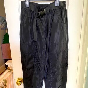 Black Parachute Pants
